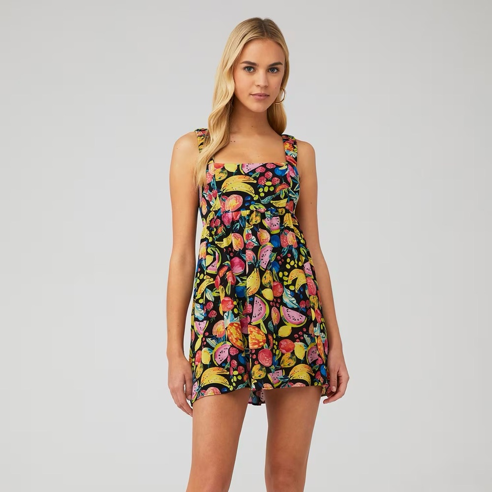 Show Me Your Mumu Fling Mini Dress in Fruit Tango